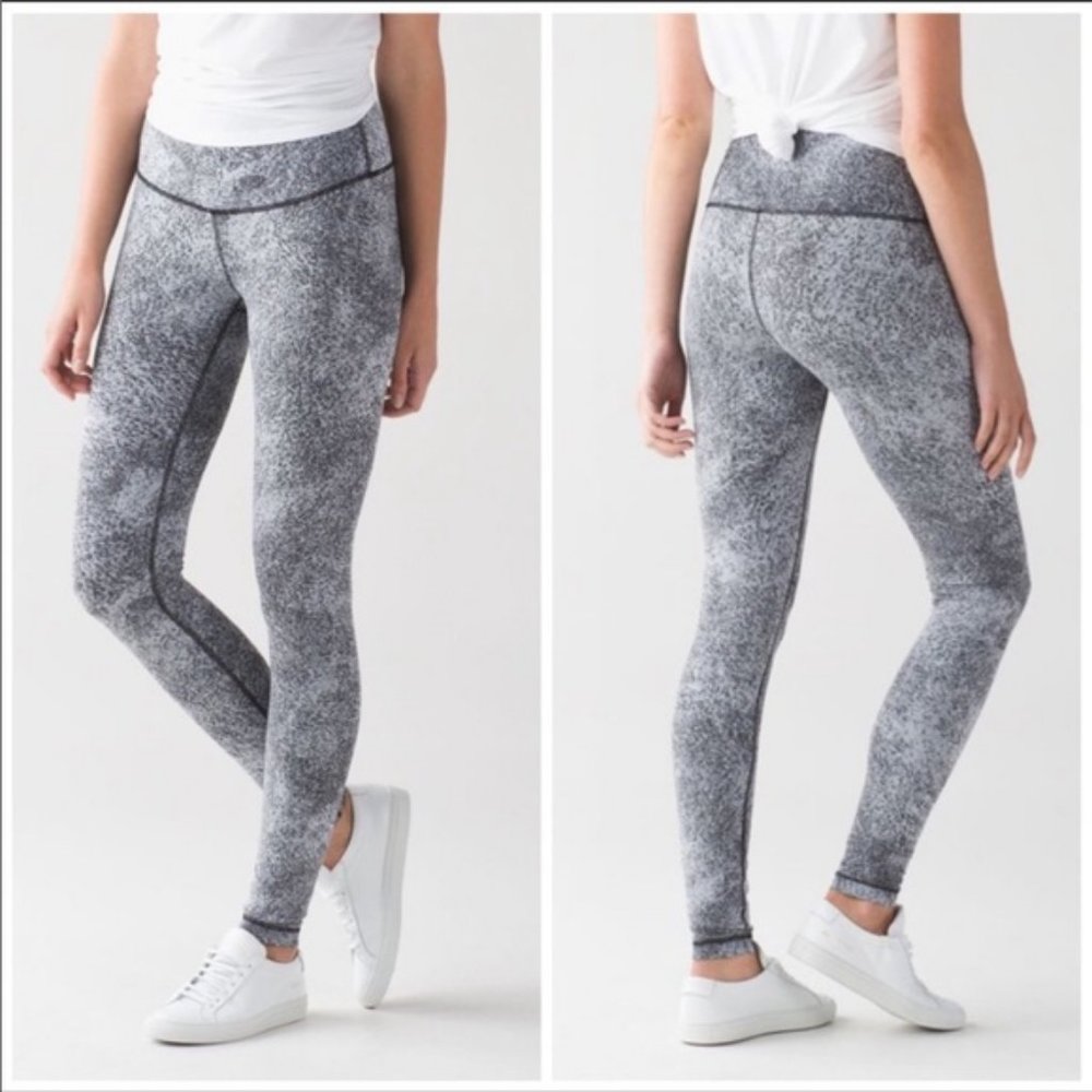 Lululemon | Wunder Under Hi-rise Spray Jacquard